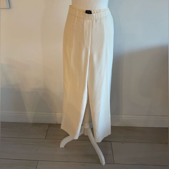 THEORY Elegant Cream Women's Pants - Picture 1 of 3